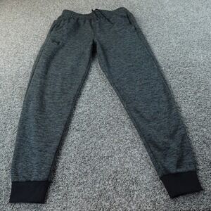 Under Armour Pants Mens L Gray Loose Drawstring Jogger Sweatpants Gym Workout